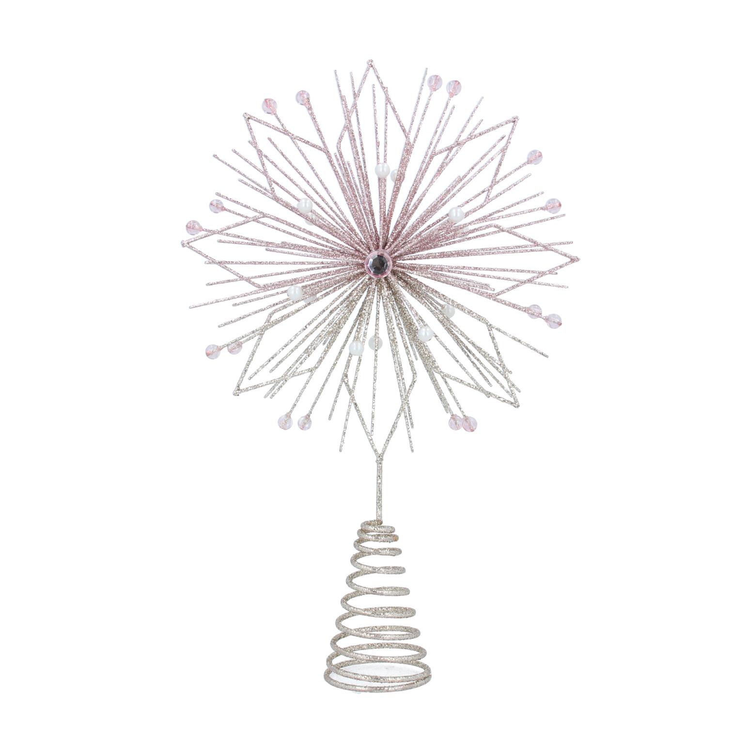 Gisela Graham Sparkling Wire Tree Top Star